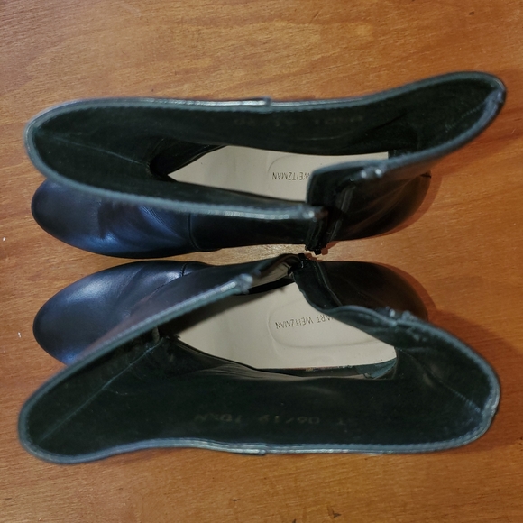 STUART WEITZMAN Rosalind 90 Leather Booties - Picture 9 of 16